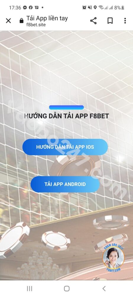 Chọn "tải app android"