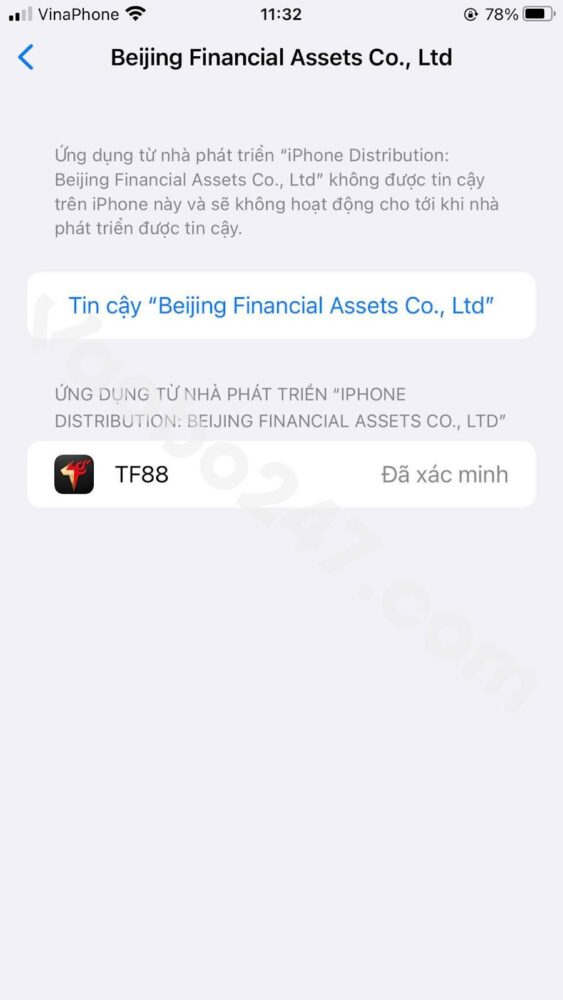 Bấm chọn Tin cậy Beijing Financial Assets Co., Ltd